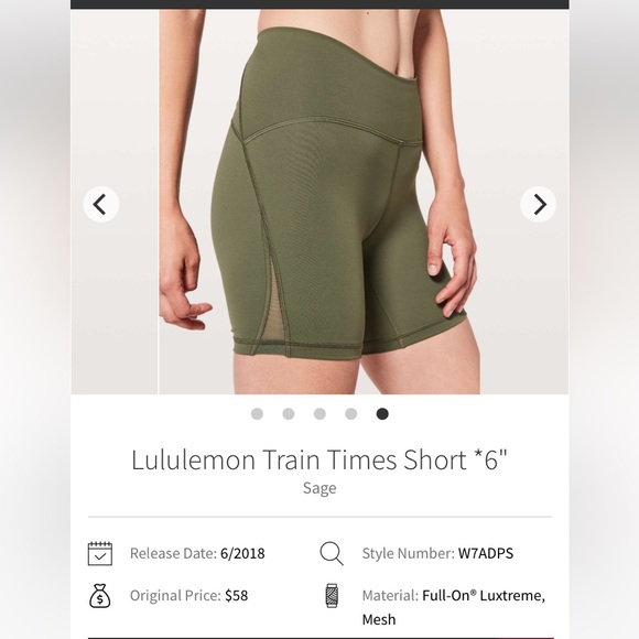 Lululemon Shorts - Picture 6 of 6
